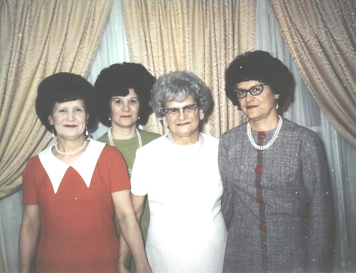 Rose, Helen, Nana, Angie